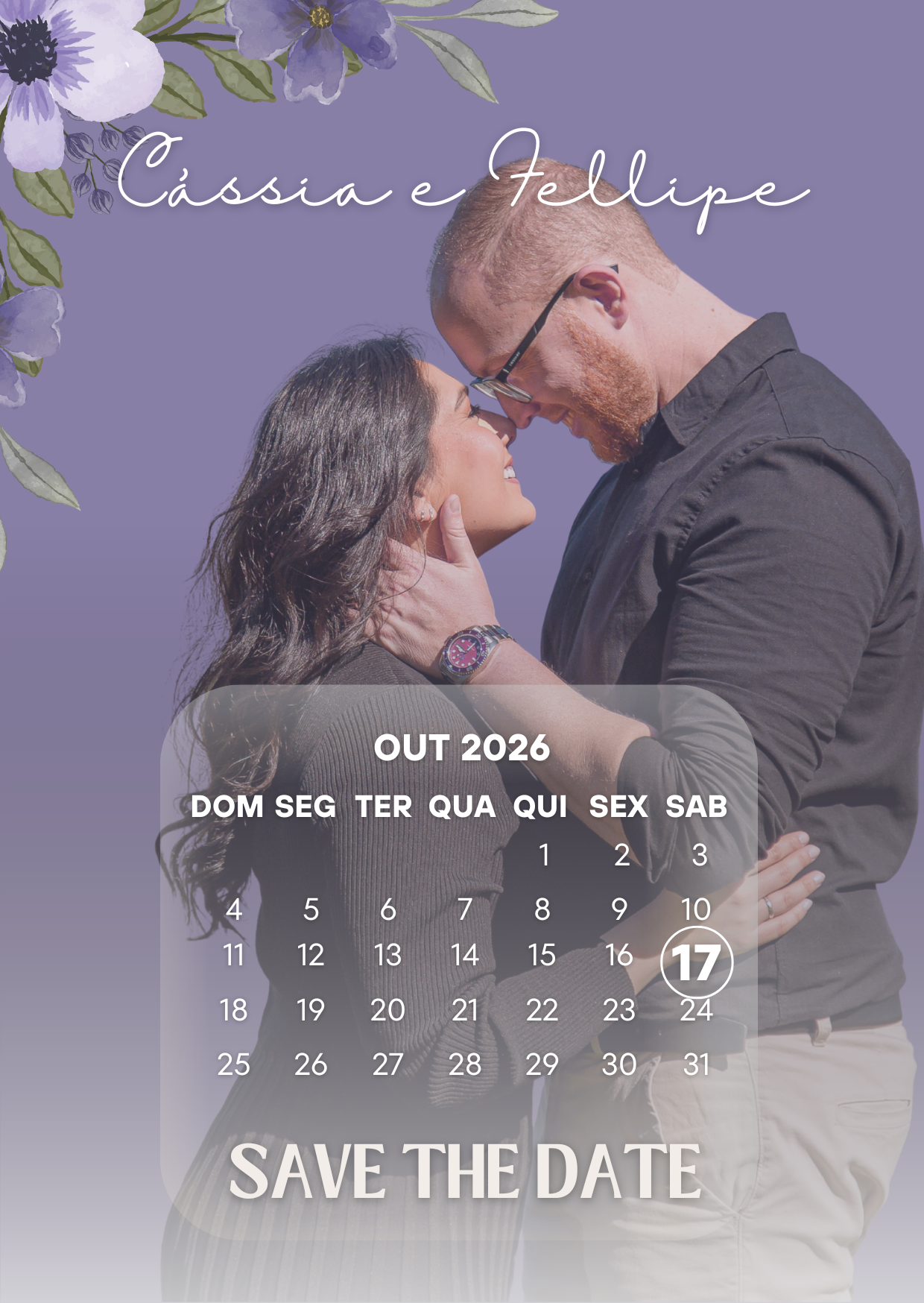 Foto do save the date